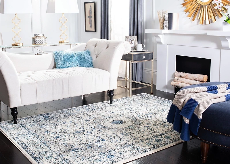 SAFAVIEH Evoke Teale Traditional Area Rug