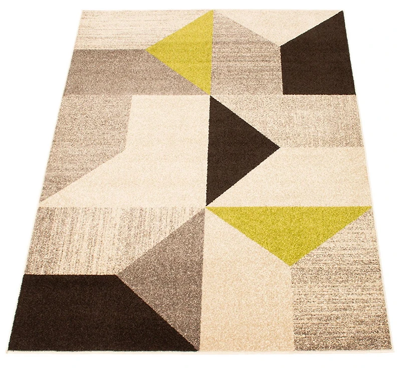 ECARPET Geometric Area Rug, Indoor Carpet for Living Room Bedroom Harlow Collection