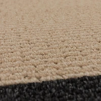 Hometrends - Tapis décoratif Borderwell gris, 0,8 m x 1,1 m (30 po x 45 po) Tapis Borderwell 30x45