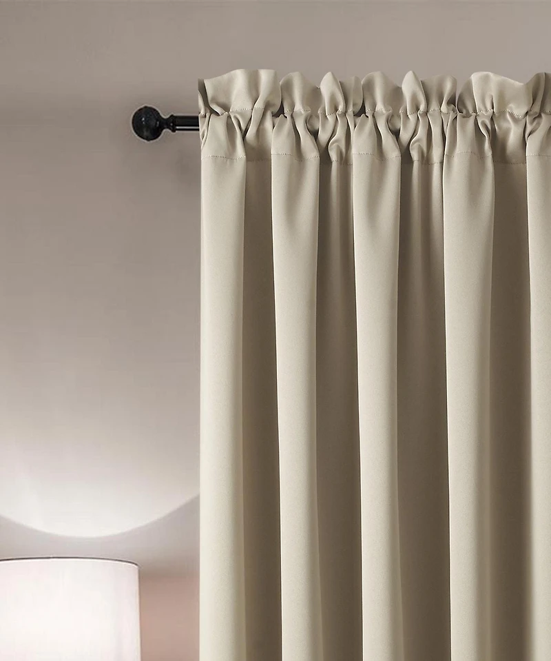 Rideaux occultants à passe-tringle Swift Home, 1 pièce