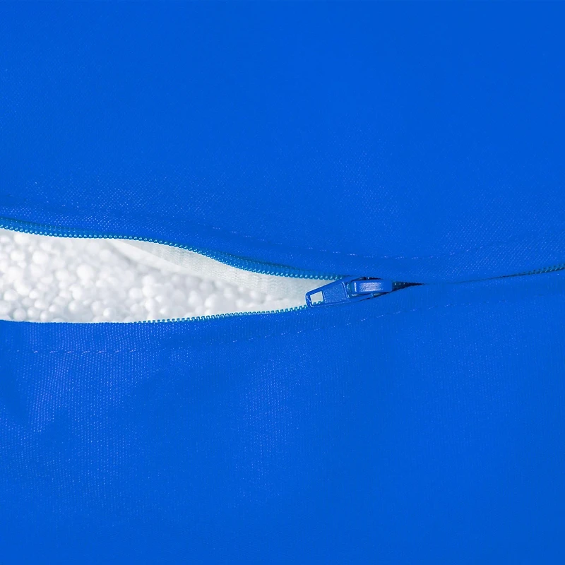 Gouchee Home Alpine Blue Bean Bag Lounger – Water-Repellent Indoor/Outdoor Chair with High-Density Polystyrene Bead Filling, Lightweight Modern Seating for Poolside or Living Room