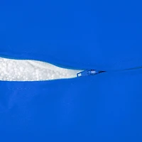 Gouchee Home Alpine Blue Bean Bag Lounger – Water-Repellent Indoor/Outdoor Chair with High-Density Polystyrene Bead Filling, Lightweight Modern Seating for Poolside or Living Room