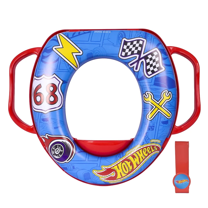 Siège de propreté confortable Hot Wheels pour toilette