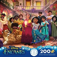 Ceaco Disney Encanto Family 200-Piece Interlocking Jigsaw Puzzle for Children Ages 8+