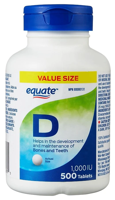 Equate Vitamine D