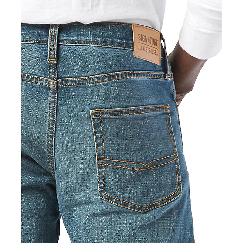 Levi Strauss SignatureMC Jean droit pour homme Tailles offerte : 29 – 42