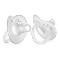 Sucette cylindrique en silicone Balance + Evenflo Feeding, phase 1