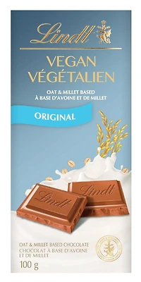 Chocolat végétalien original Lindt – Barre (100 g) 100g