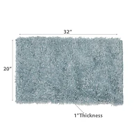 Mat De Bain À Métier À Tisser En Coton 20X32