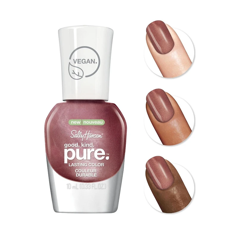 Sally Hansen - Good. Kind. Pure™ Nail Colour, 100% vegan, 15-free* nail polish with sustainable Bamboo and Marine Algae for extra care