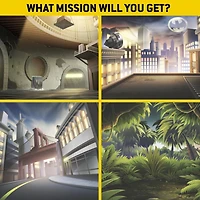 BATMAN, Figurine articulée ROBIN de 10 cm avec 3 accessoires mystère, Mission 3