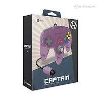 Manette Hyperkin Captain Premium pour N64® (violet améthyste)