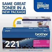 Brother TN221M Toner Cartridge - Magenta