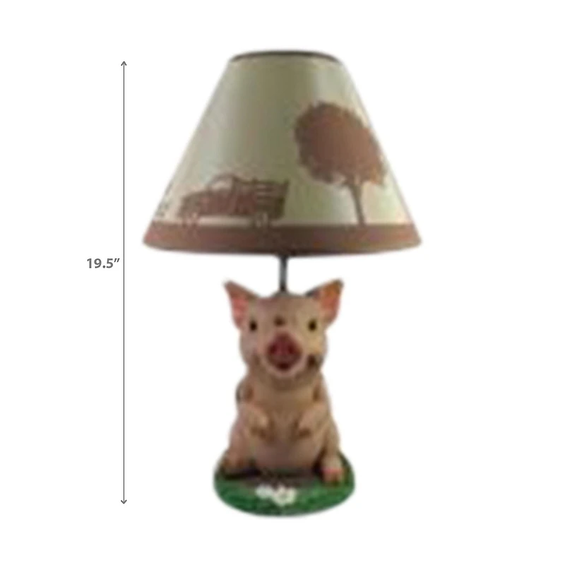 IH Casa Decor Lampe De Délice Bouddy Pig 19.5"