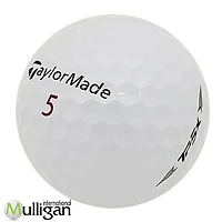 Mulligan - 36 balles de golf récupérées Taylormade TP5x 2024 4A, Blanc