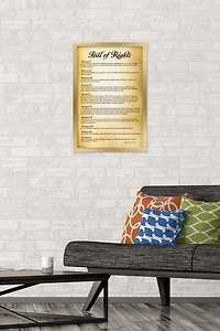 The United States of America - Bill of Rights Wall Poster, 22.375" x 34"