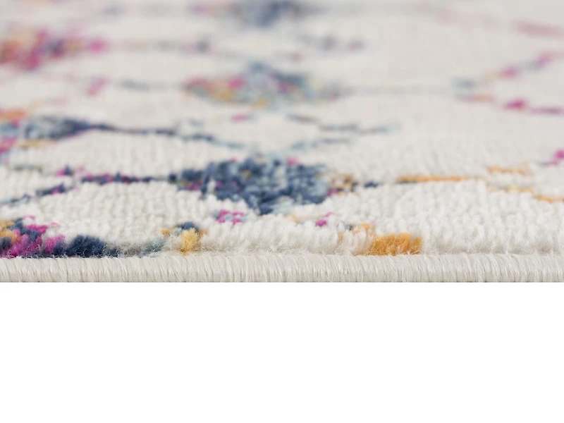 Rug Branch Savannah Boho Indoor Area Rug, Beige Blue, Modern - Living Room, Bedroom, Dining Room, and Kitchen