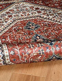 Emerald Farlin Black & Ivory 5' x 7' Area Rug