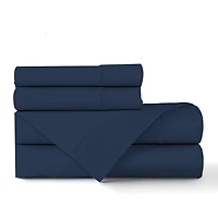 Johnson Home Huggable Jersey Knit Combed Cotton Easy Fit Sheet Set