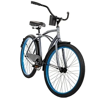 Vélo de croisière Good vibrations de Huffy, 26 » pour hommes, Gris brillant