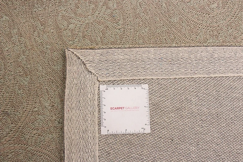 ECARPETGALLERY 5'4" x 7'7" Contemporary Collage Handmade Area Rug for Living Room, Dining Room and Bedroom in Grn