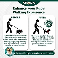 Harnais Pour Chien Sporn Comfort De Taille Moyenne, Harnais Pour Chien En Maille Élastique Rembourrée Rouge Durable, Harnais Pour Chien Respirant Et Confortable