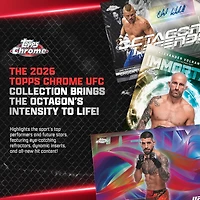 BOÎTE DE VALEUR UFC CHROME TOPPS 26