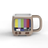 Zak Designs Retro TV Sculpted Colour Change Mug