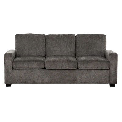 Valencia 81in. Grey Queen Size Sleeper Sofa Bed with USB & Outlet