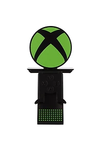 Exquisite Gaming Microsoft: Xbox Cable Guys Ikon Illuminé, Support De Téléphone Et D'Appareil