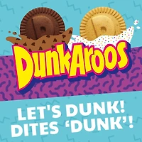 Dunkaroos Biscuits À la Vanille avec Glaçage au Chocolat, Collation pour Enfants, 28 g, 6 Plateaux 168g
