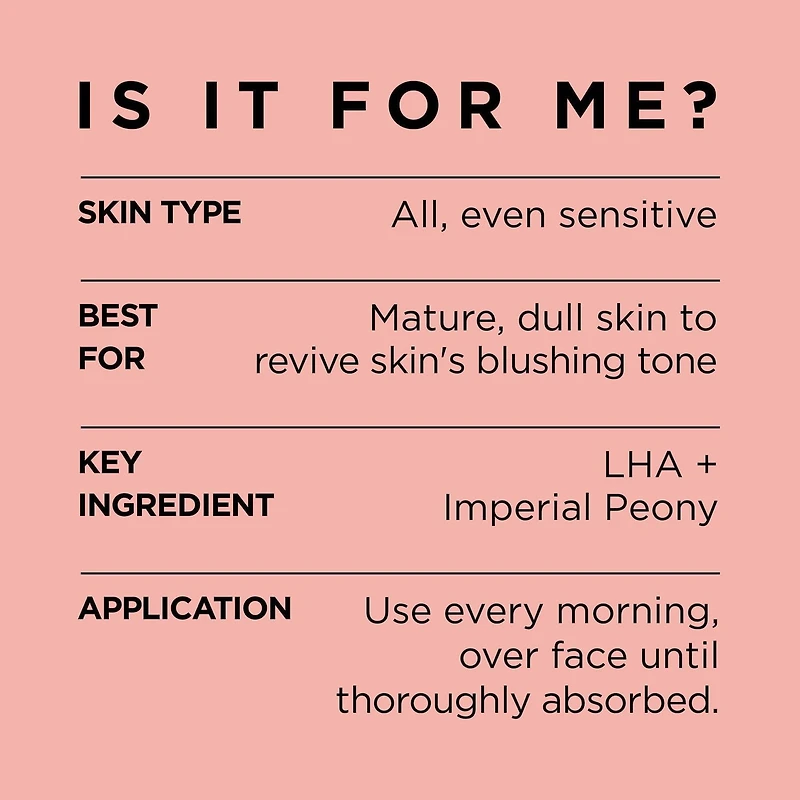 Crème de jour Age Perfect Rosy Tone avec LHA + Extrait de Pivoine