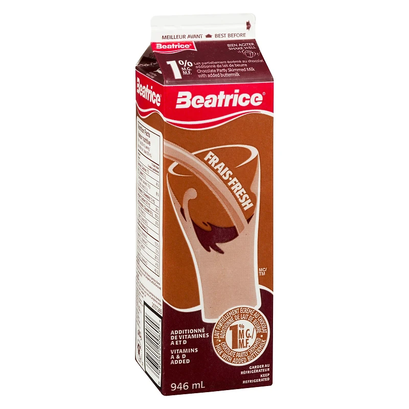 lait au chocolat beatrice 946ML