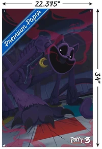 Poppy Playtime: Chapter 3 - CatNap Wall Poster