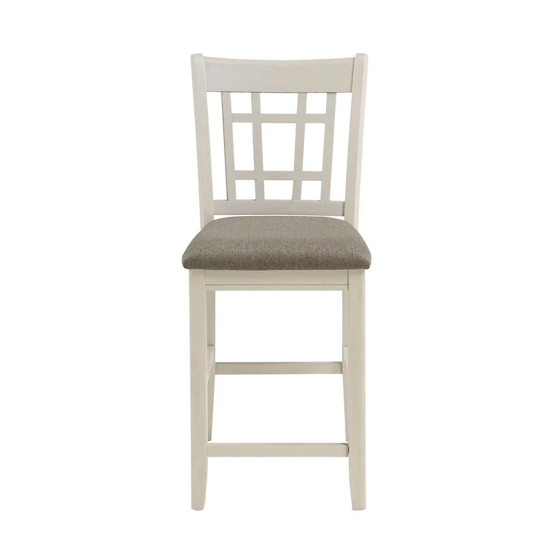 Topline Home Furnishings Classic Counter-Height Chairs (Set of 2)