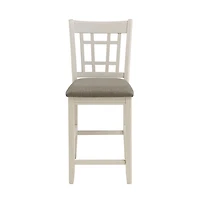 Topline Home Furnishings Classic Counter-Height Chairs (Set of 2)