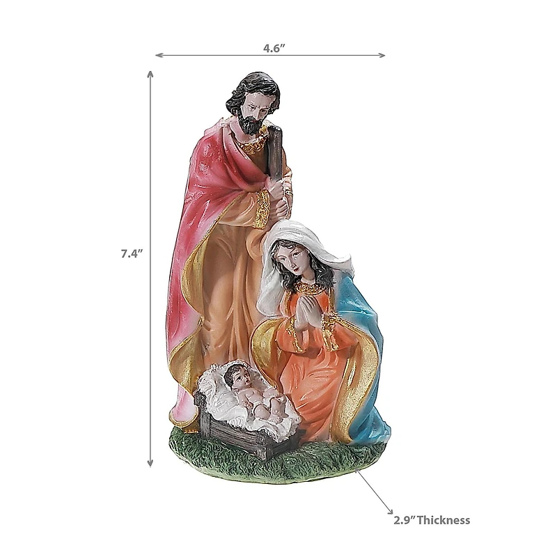 Polyrésine Sainte Famille 7.4"