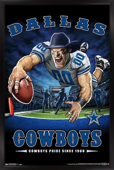 NFL Dallas Cowboys - End Zone 17 Wall Poster, 22.375" x 34"