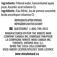 Minute Maid Jus de pomme Carton, 1 Liter L