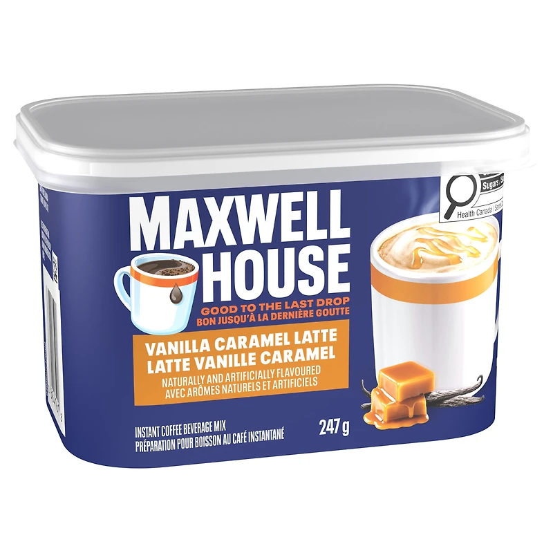 caramel à la vanille Maxwell House