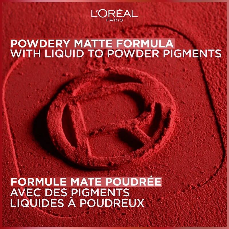 L'Oréal Paris Infallible Matte Resistance Rouge à Lèvres Liquide, 5 mL Infusé d'acide hyaluronique