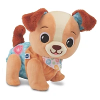 VTech Explore & Move With Puppy Walking Plush Toy - French Version, 6+ Months