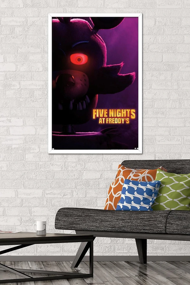 Five Nights at Freddy's Movie - Foxy One Sheet Wall Poster, 22.375" x 34"