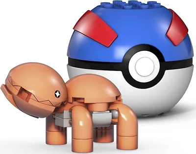Mega Pokemon Trapinch Construction Set- 24 Pieces