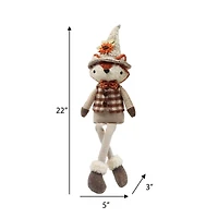 Fox Sitter - Boy, Harvest Décor