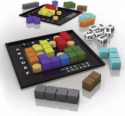 Smart Games : The Genius Square - Jeu de logique pour 2 joueurs - À partir de 6 ans
