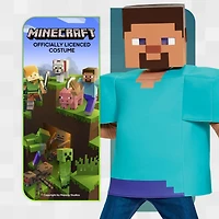 Déguisement Minecraft Steve Classique Enfant Costume