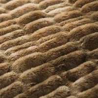 Hometrends Reversible Faux Fur Throw, Super stylish & warm