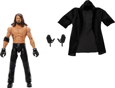 WWE Elite AJ Styles Action Figure, Series #116 6-inch Collectible with Articulation & Accessories