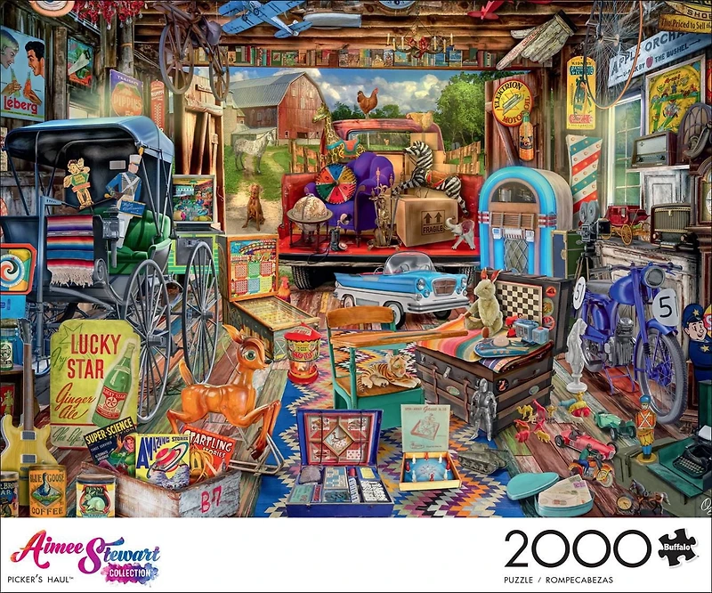 Buffalo Games - Le puzzle Aimee Stewart - Picker's Haul - en 2000 pièces